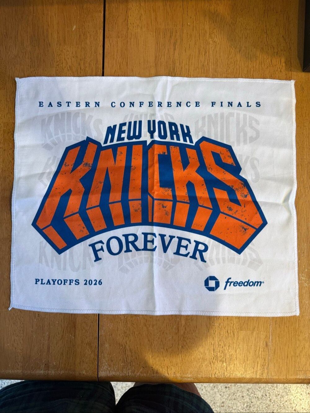 2026 New York Knicks Playoffs Rally Towels Set of 2 | Eastern Conference Finals - Picture 6 of 9